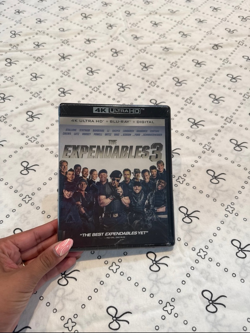 The Expendables 3 Brand New 4K Ultra HD Blu-ray + Digital - Black Case